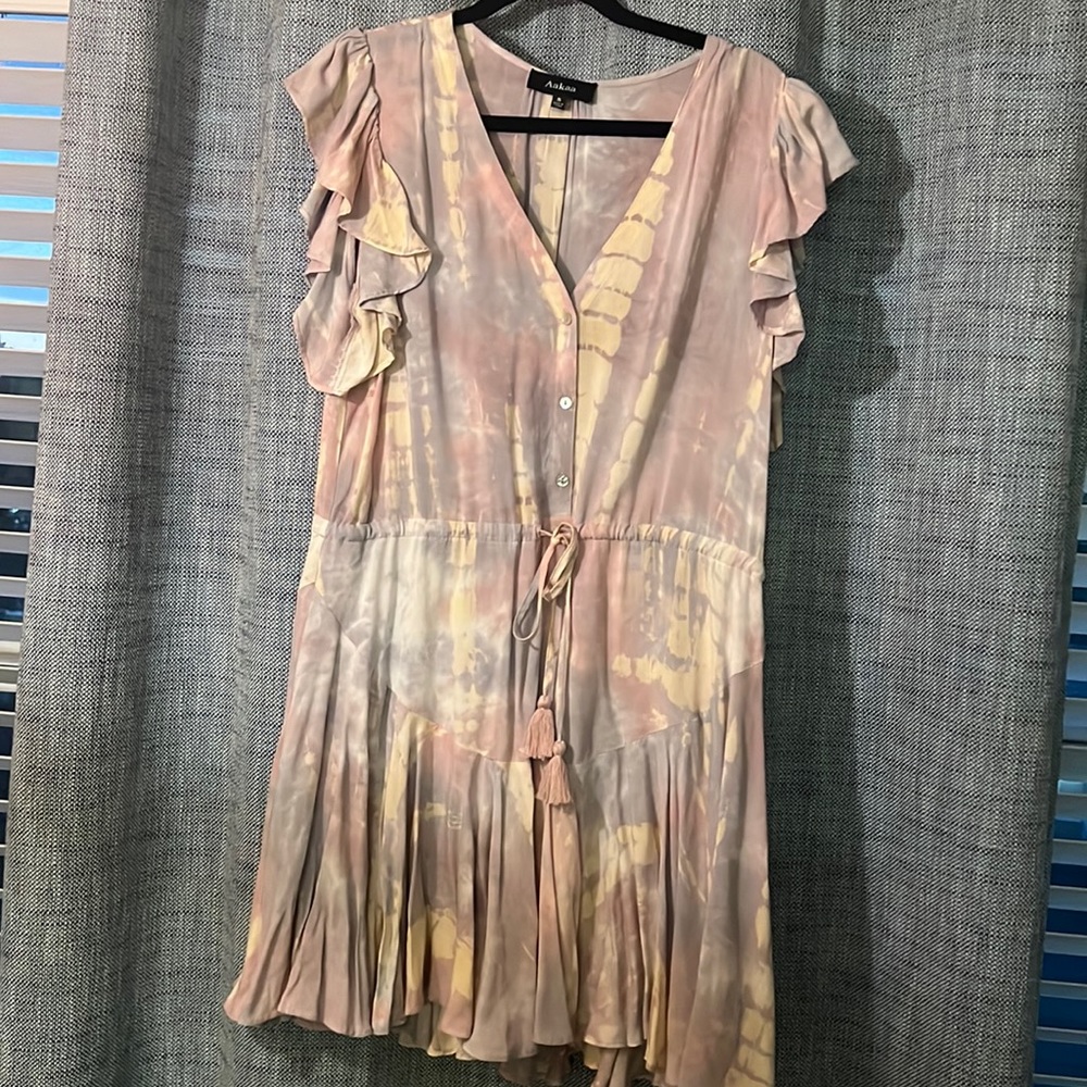 Tie Dye Mini Dress